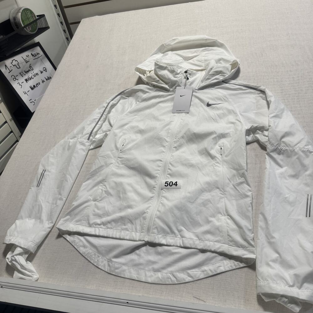 Nike Shield Rain Jacket Hooded Running Water Resist Women's‎ Sz XS Brand New